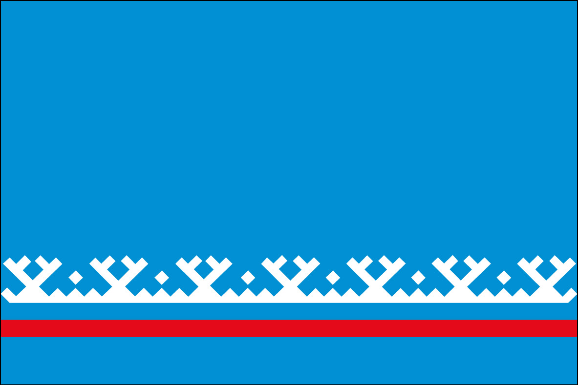 Флаг Ямало-Ненецкого автономного округа