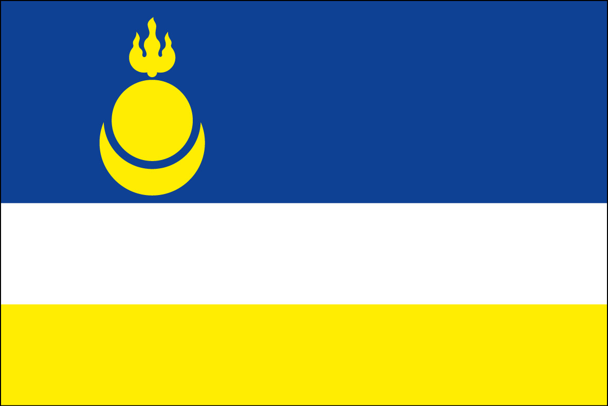 Флаг Республики Бурятия