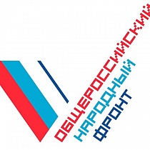 Флаг ОНФ (Общероссийский народный фронт)